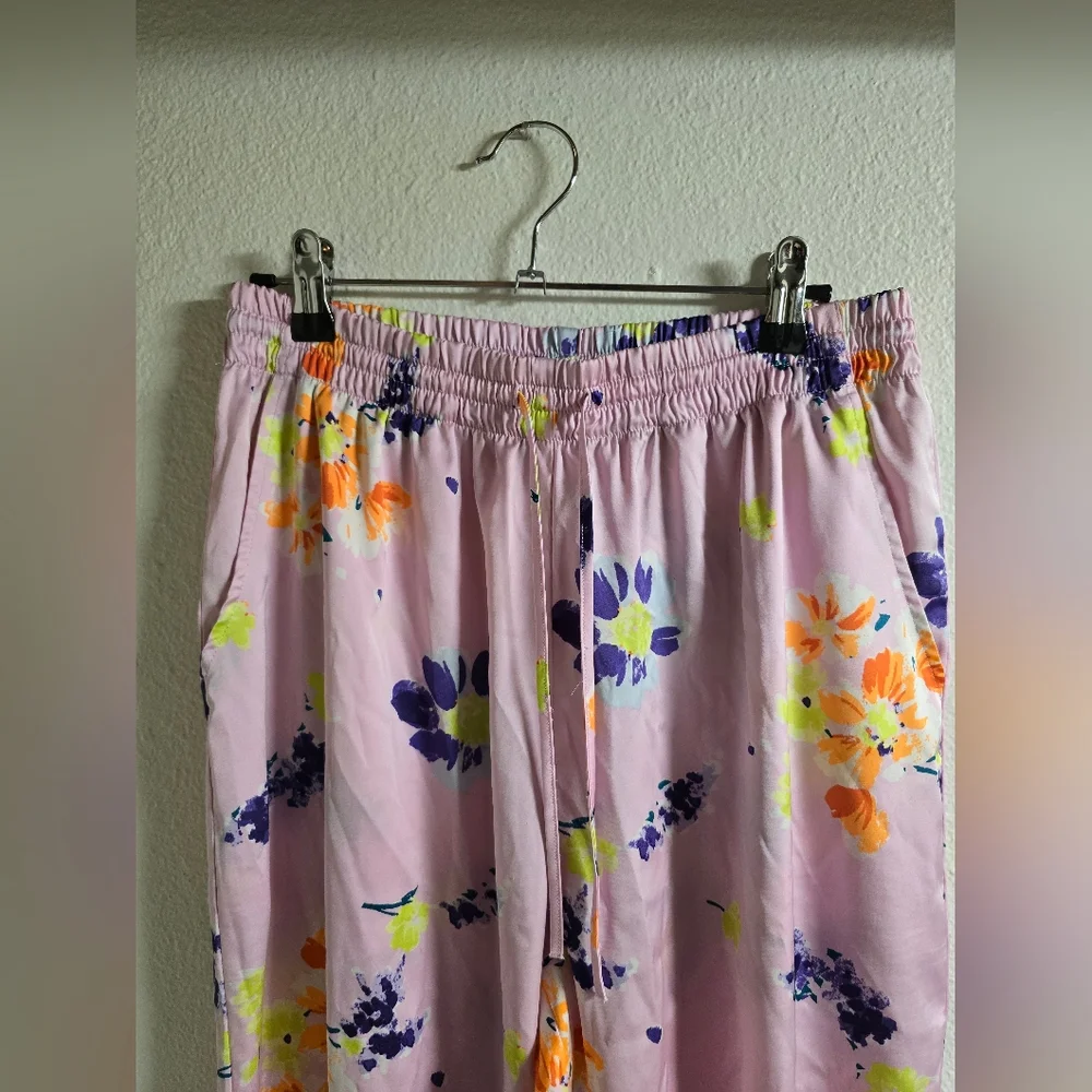 Savage X Fenty Pink Floral Joggers - Picture 2 of 5